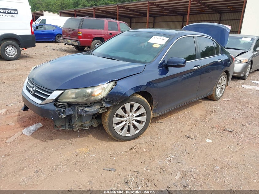 1HGCR2F80EA130259 2014 HONDA ACCORD EX-L photo 1