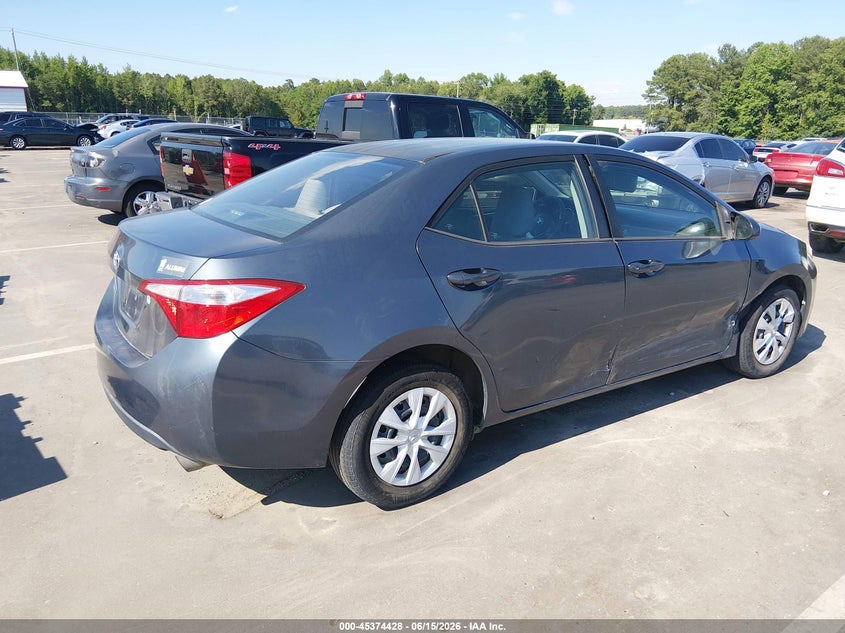 2014 TOYOTA COROLLA auction photo 4
