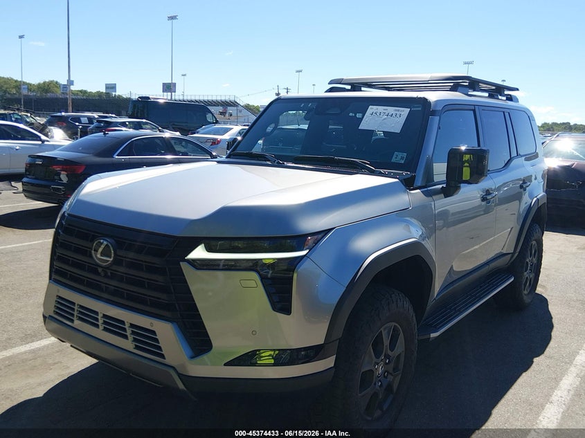 Vin: jtjtbcdx1r5034011, lot: 45872419, lexus gx 550 overtrail+ 20242
