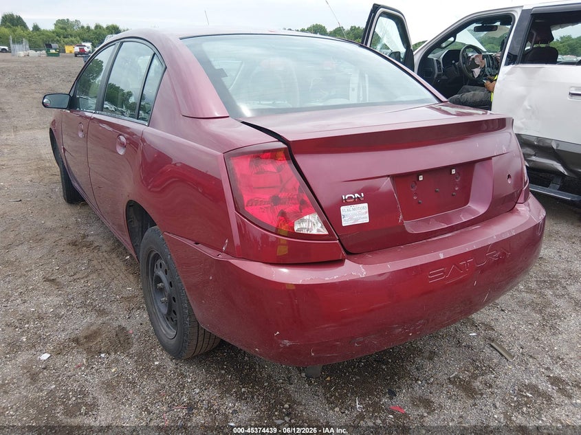 2005 SATURN ION auction photo 6