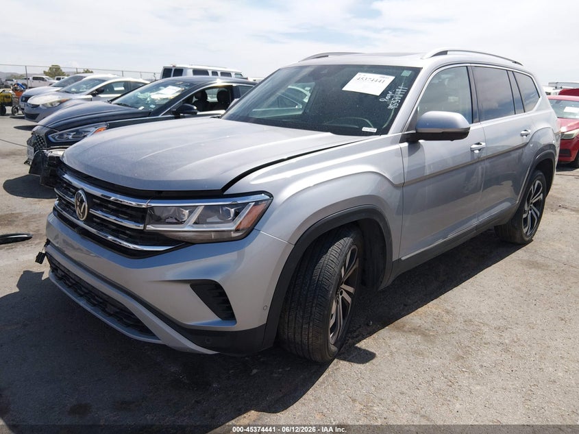 2021 Volkswagen Atlas 3.6l V6 Sel Premium 1V2TR2CA8MC507377 photo 1