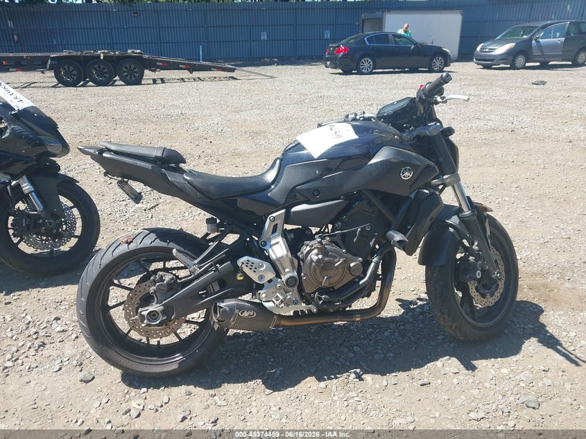 2016 Yamaha Fz07 VIN: JYARM06E5GA007685 Lot: 45374459