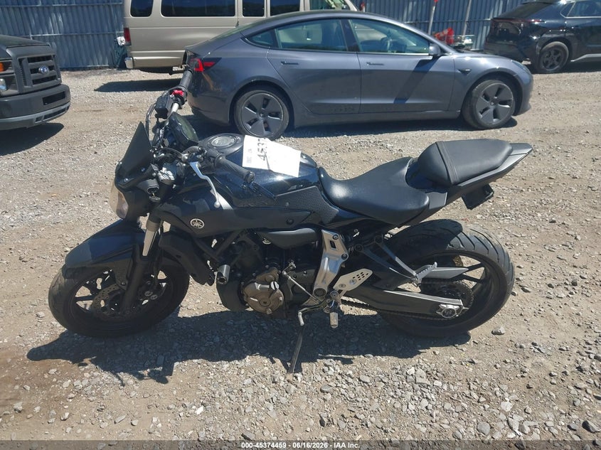 2016 Yamaha Fz07 VIN: JYARM06E5GA007685 Lot: 45374459