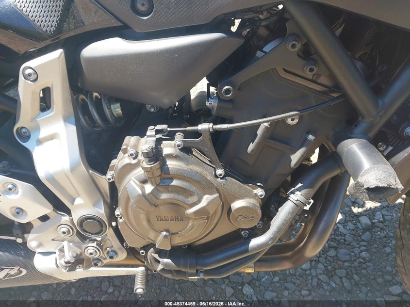 2016 Yamaha Fz07 VIN: JYARM06E5GA007685 Lot: 45374459