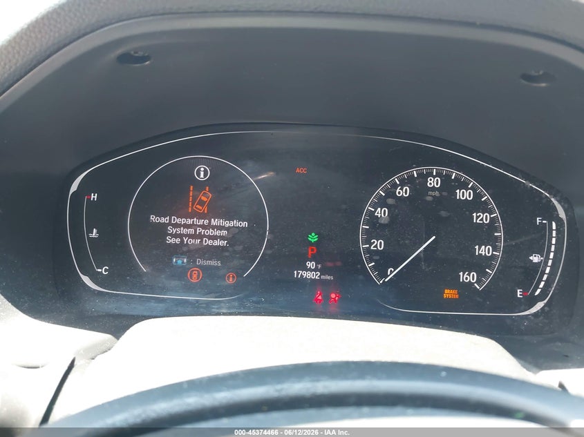 2019 HONDA ACCORD auction photo 7