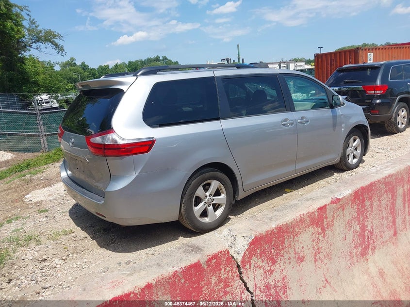 VIN 5TDKZ3DC1HS820178 2017 TOYOTA SIENNA LE 8 PASSENGER