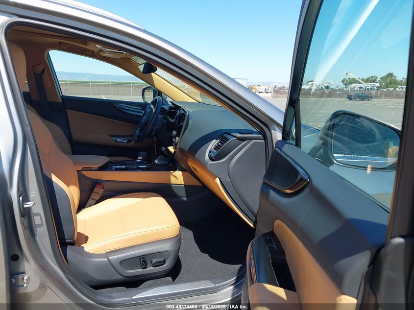 2025 LEXUS NX 350 2.4L I-4 DI, DOHC, V(VIN: 2T2GGCEZXSC071536