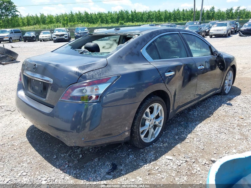 Vin: 1n4aa5ap1cc822809, lot: 45872488, nissan maxima 3.5 sv 20124
