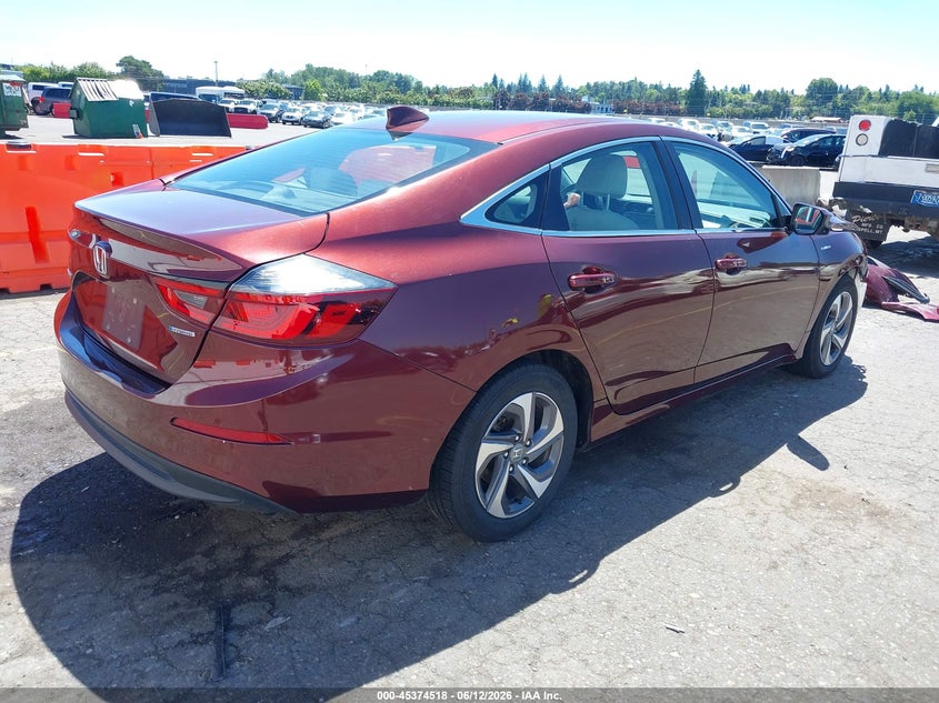 Vin: 19xze4f55ke028969, lot: 45872504, honda insight ex 20194