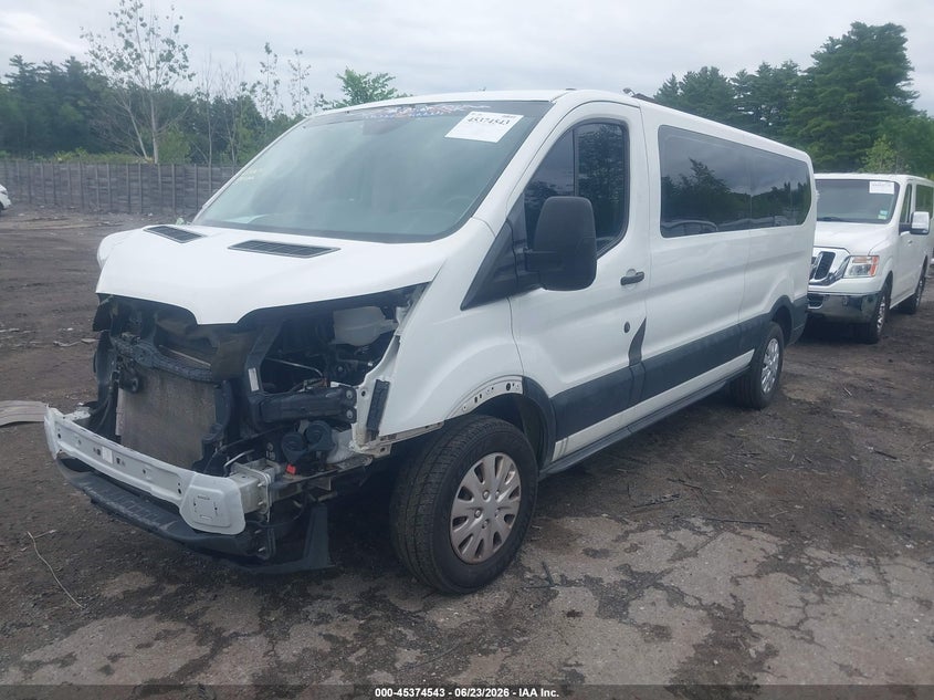 Vin: 1fbzx2zm9hka72663, lot: 45872529, ford transit-350 xlt 20172
