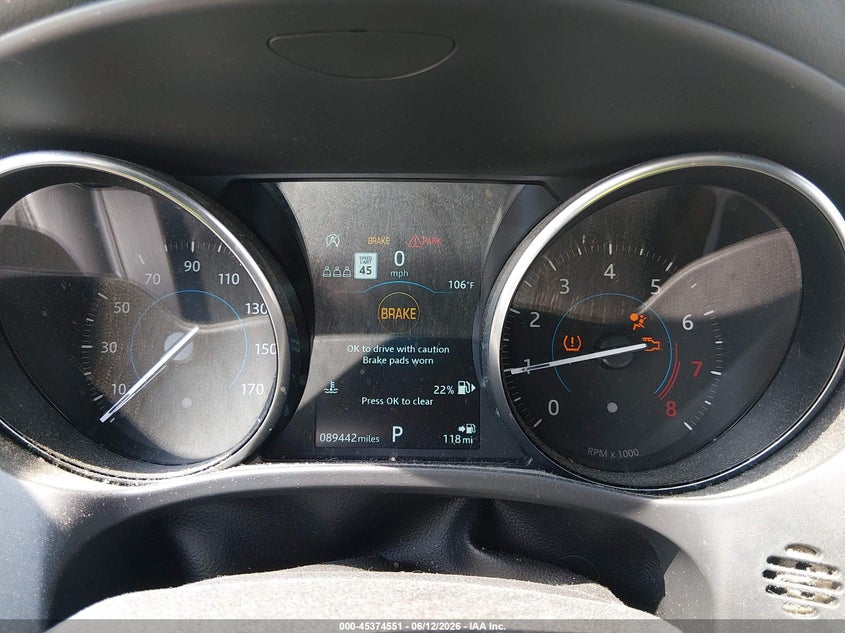 2019 JAGUAR F-PACE auction photo 7