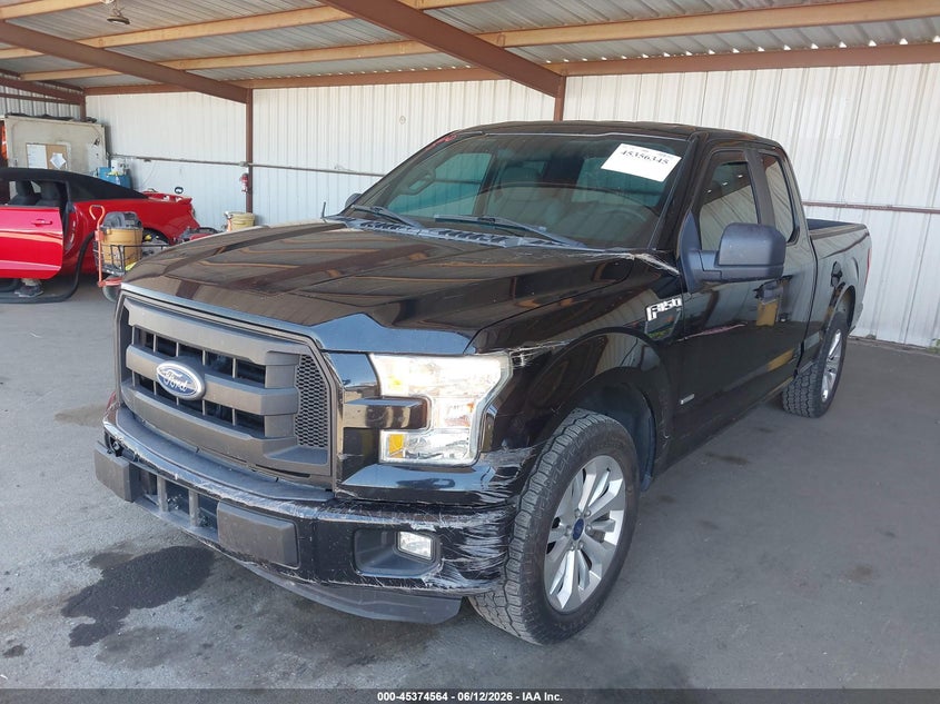 Vin: 1ftex1cp2gke47363, lot: 45872550, ford f-150 xl 20162