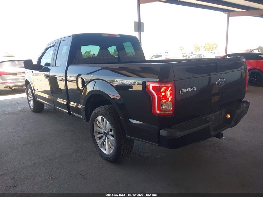 Vin: 1ftex1cp2gke47363, lot: 45872550, ford f-150 xl 20163