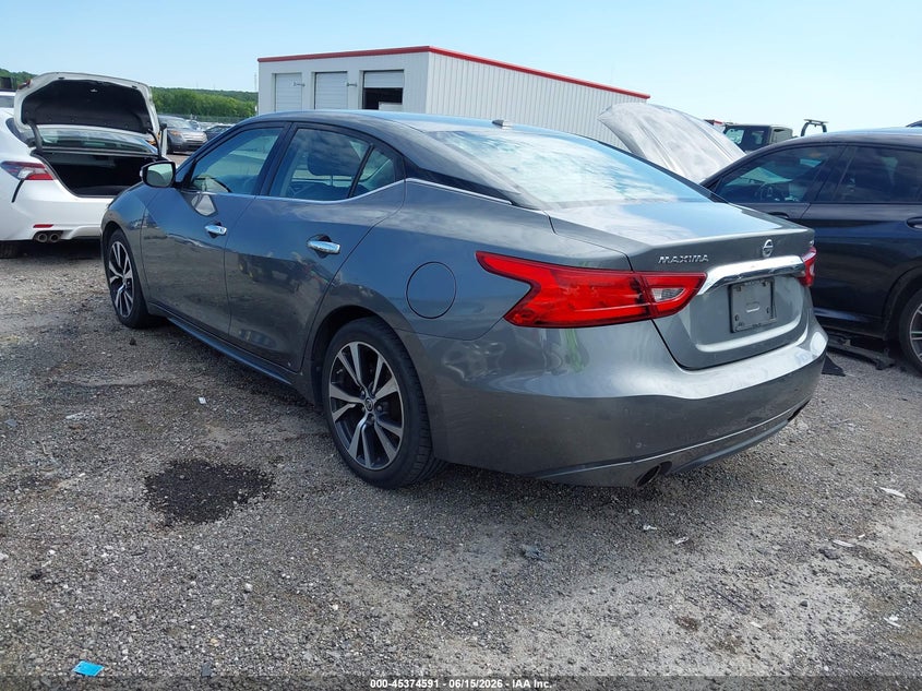 Vin: 1n4aa6ap8jc368643, lot: 45872577, nissan maxima 3.5 sv 20183