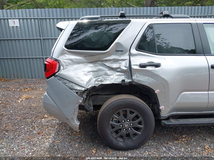 2026 Toyota 4Runner Sr5 VIN: JTEVA5BR6T5106693 Lot: 45374608