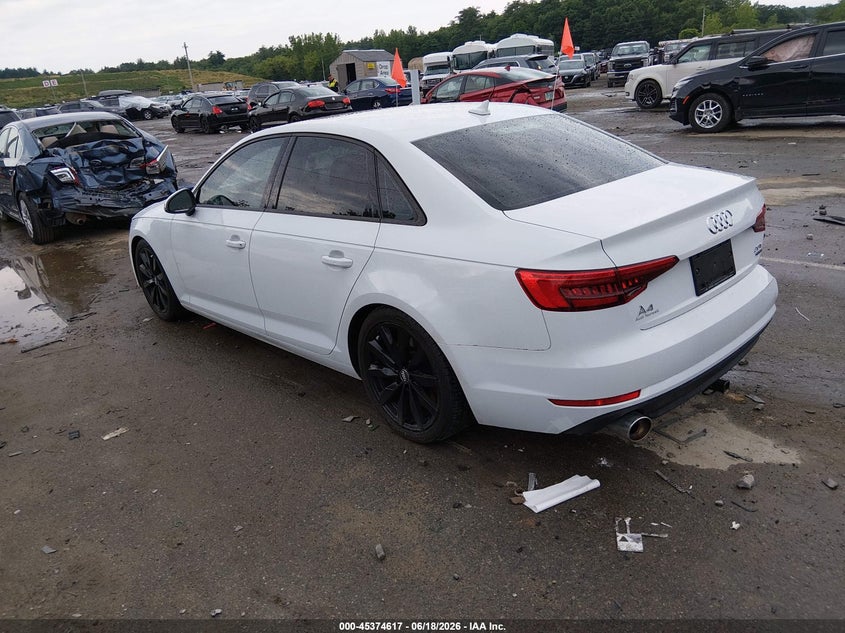 Vin: wauanaf48hn026251, lot: 45872603, audi a4 premium 20173