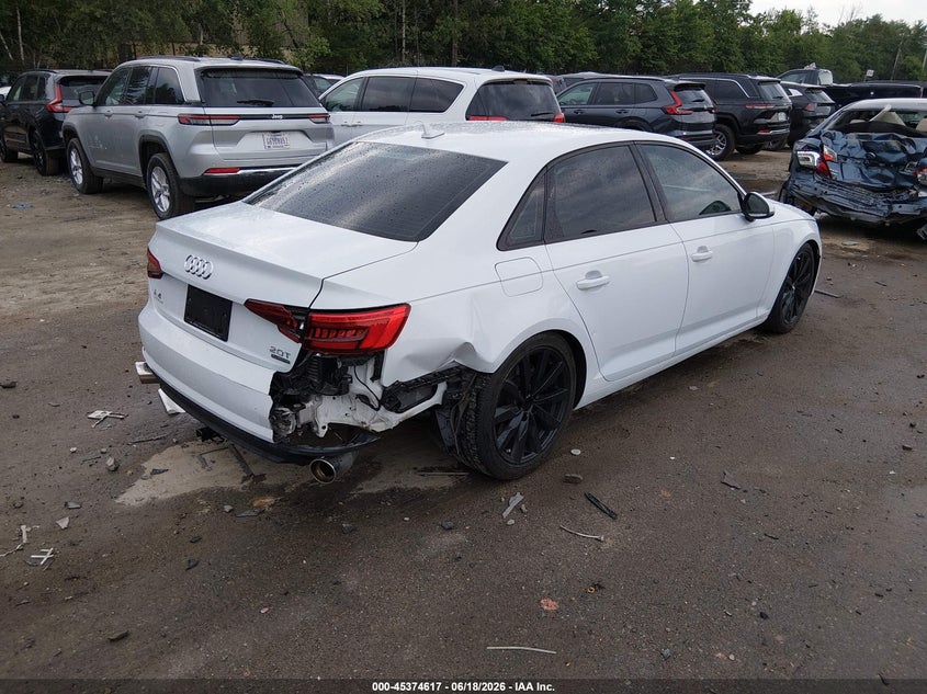 Vin: wauanaf48hn026251, lot: 45872603, audi a4 premium 20174