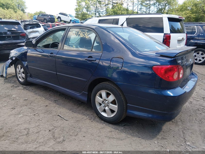 2006 TOYOTA COROLLA SEDAN 1.8L I-4 DOHC, VVT, 126HP