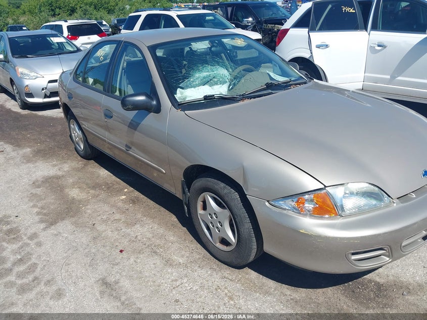 2002 Chevrolet Cavalier VIN: 1G1JC524527211934 Lot: 45374646