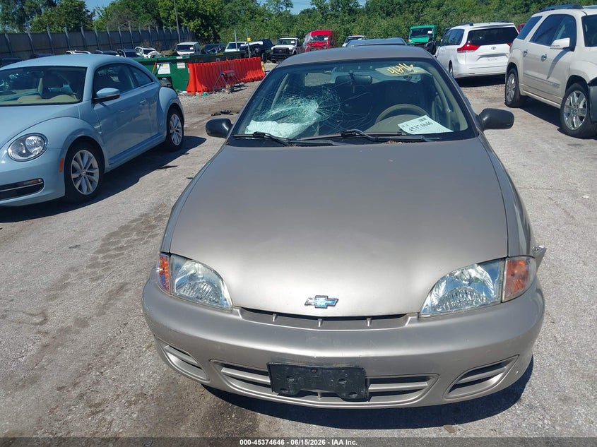 2002 Chevrolet Cavalier VIN: 1G1JC524527211934 Lot: 45374646