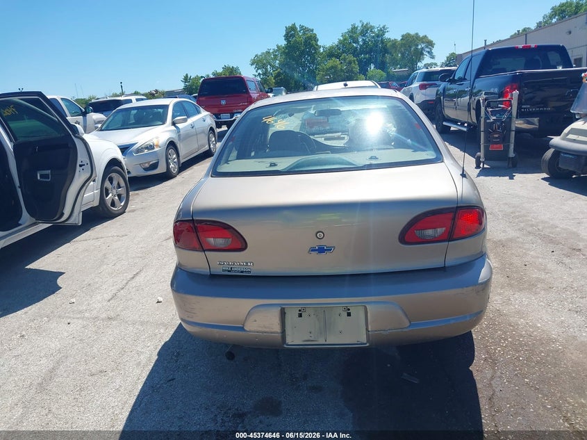 2002 Chevrolet Cavalier VIN: 1G1JC524527211934 Lot: 45374646