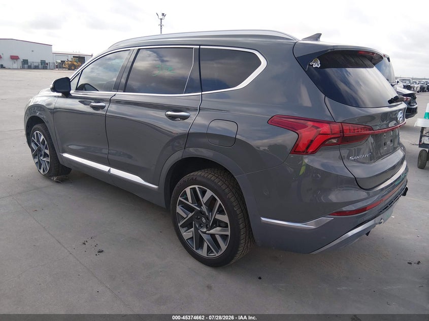 Vin: 5nms5dal4nh420474, lot: 45872648, hyundai santa fe calligraphy 20223