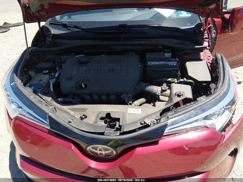 2018 Toyota C-Hr Xle VIN: JTNKHMBX9J1011038 Lot: 45374694