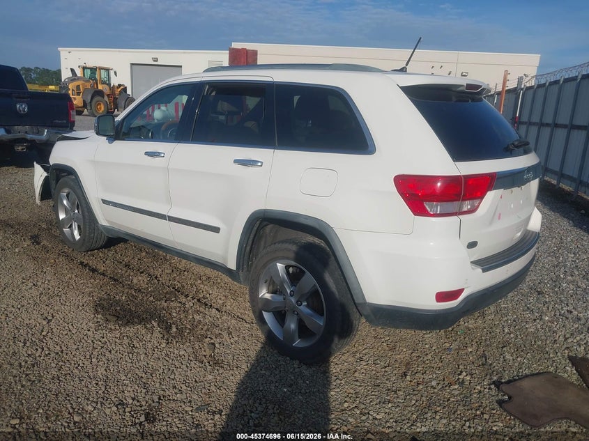 Vin: 1j4rs6gg1bc601419, lot: 45872682, jeep grand cherokee overland 20113