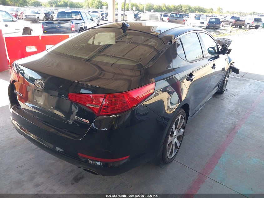 Vin: 5xxgn4a71dg091822, lot: 45872684, kia optima ex 20134