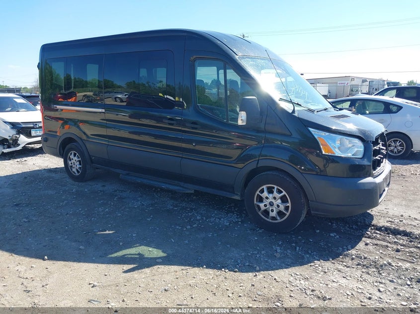 Vin: 1fbzx2cg2fkb07446, lot: 45872700, ford transit-350 xlt 2015 img_1