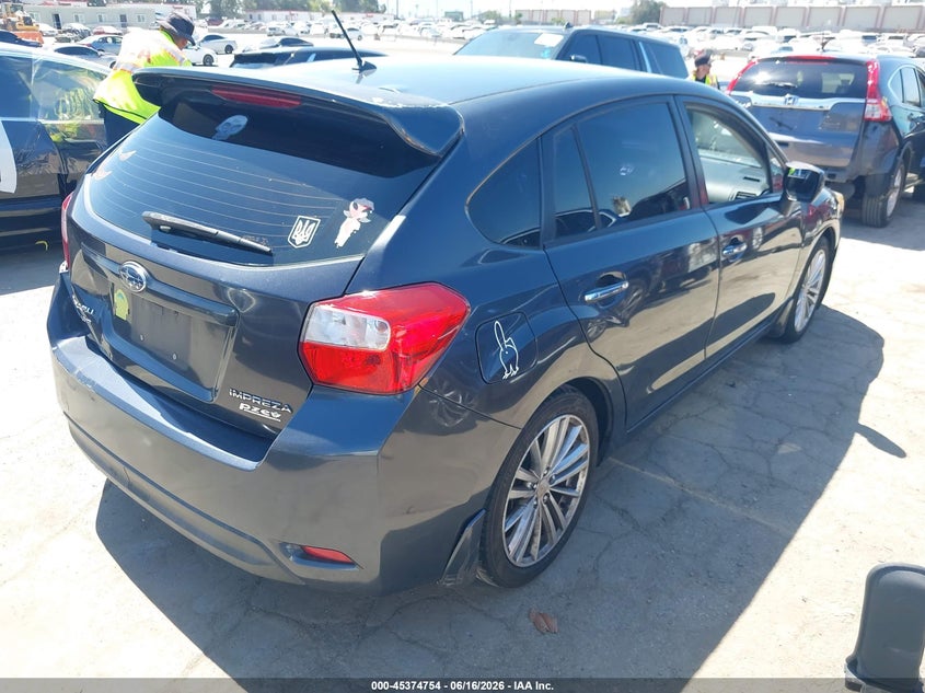 Vin: jf1gpah6xch220136, lot: 45872740, subaru impreza 2.0i limited 20124
