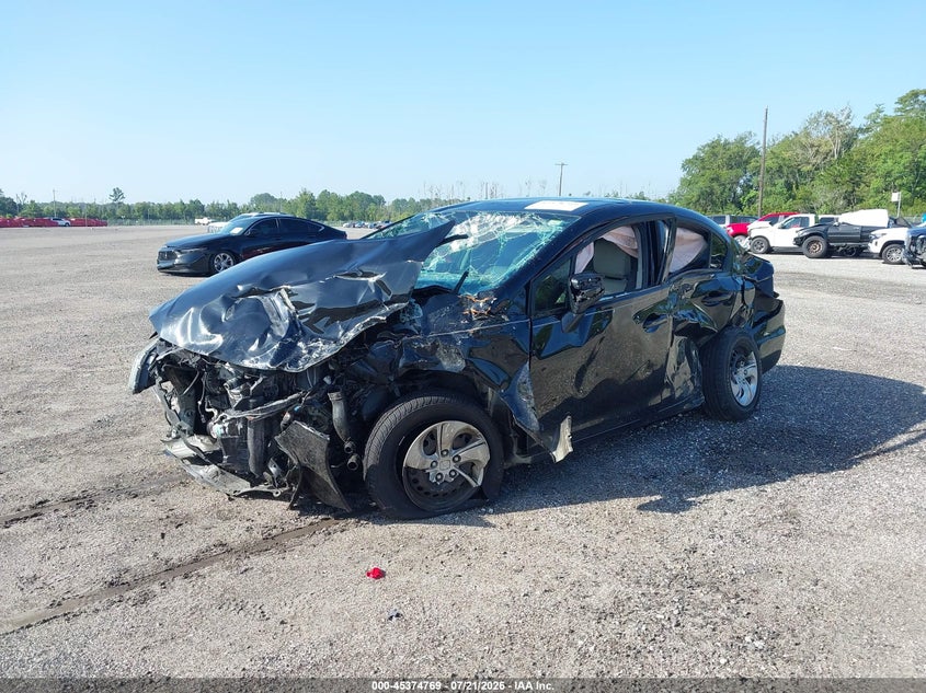 19XFB2F5XFE009906 2015 Honda Civic Lx photo 1