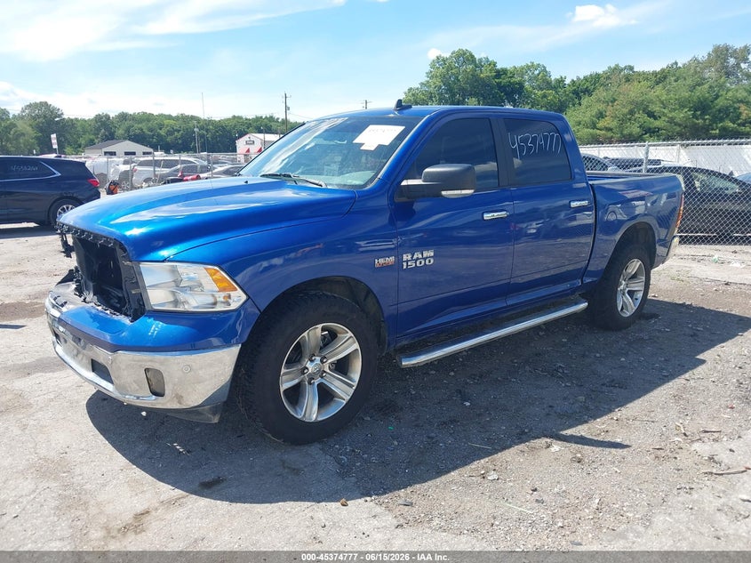 Vin: 3c6rr7ltxhg643028, lot: 45872763, ram 1500 big horn  4x4 5'7 box 20172