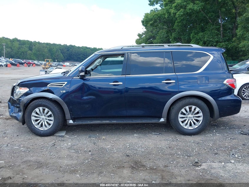 2018 Nissan Armada Sv VIN: JN8AY2ND2J9055426 Lot: 45374787