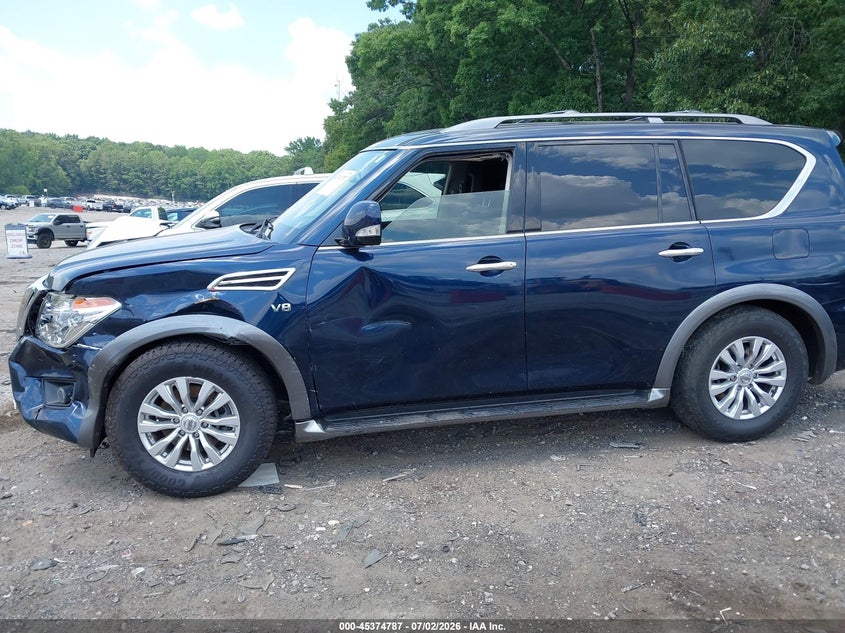 2018 Nissan Armada Sv VIN: JN8AY2ND2J9055426 Lot: 45374787