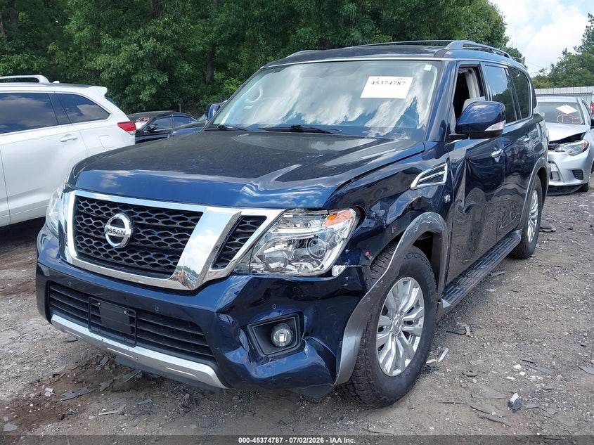 2018 Nissan Armada Sv VIN: JN8AY2ND2J9055426 Lot: 45374787