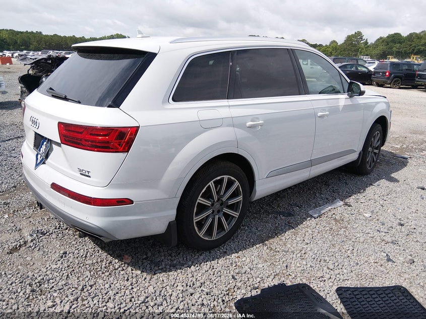 Vin: wa1vaaf73hd056736, lot: 45872785, audi q7 3.0t premium 20174