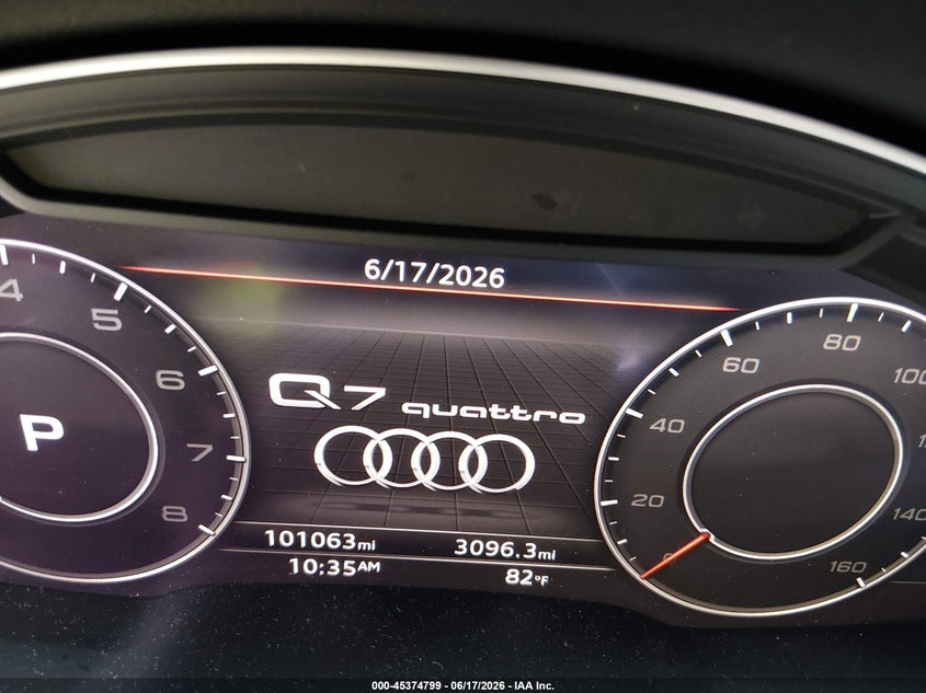 2017 AUDI Q7 SPORT UTILITY VEHICLE 3.0L V-6 DI, DOHC, VVT, SUPERCHARGER, 333HP