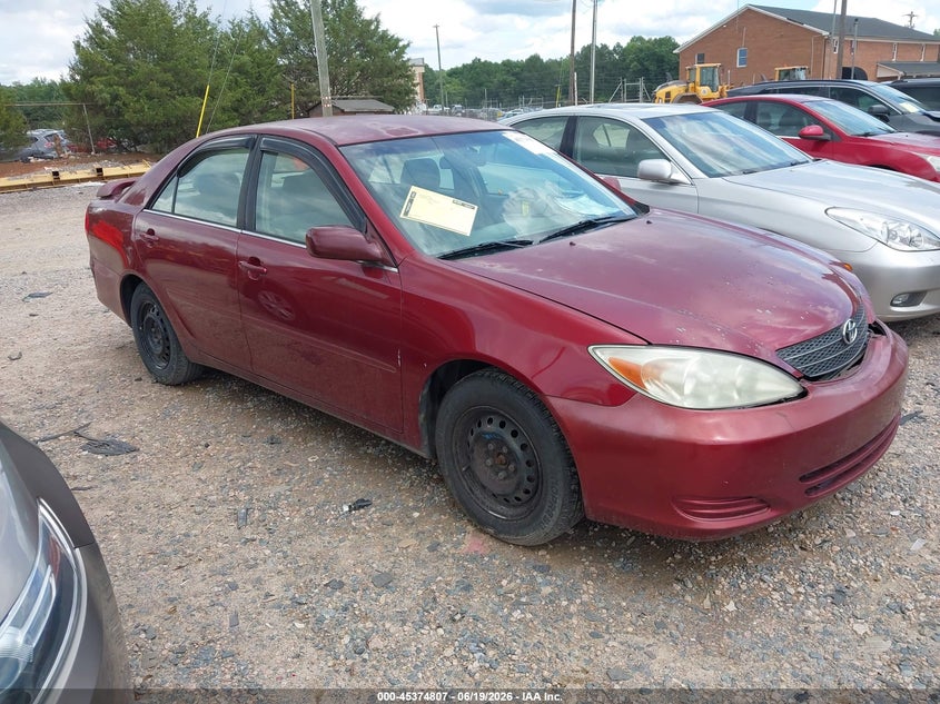 TOYOTA CAMRY 2003 VIN 4T1BE32K63U191040