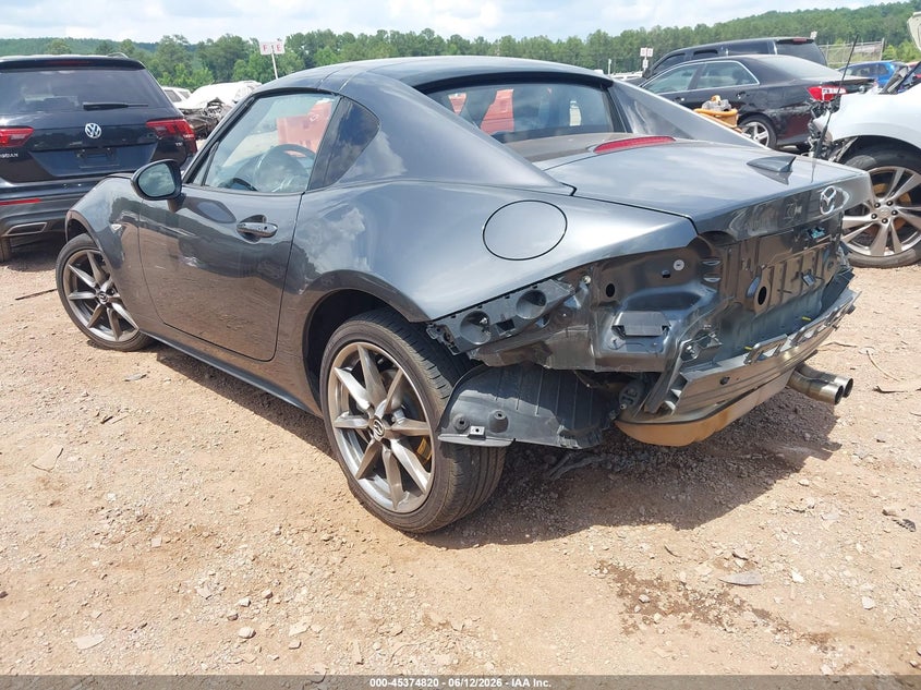 Vin: jm1ndam74p0558452, lot: 45872806, mazda mx-5 miata rf grand touring 20233