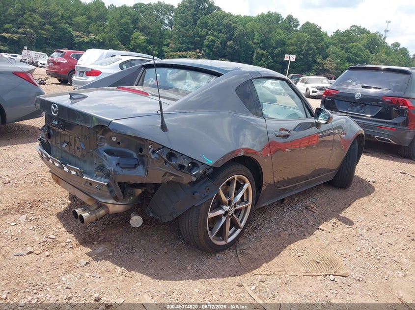 Vin: jm1ndam74p0558452, lot: 45872806, mazda mx-5 miata rf grand touring 20234