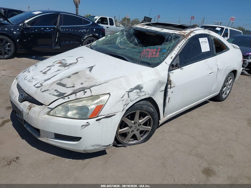 2003 Honda Accord Cpe Ex 1HGCM82623A023846 photo 1