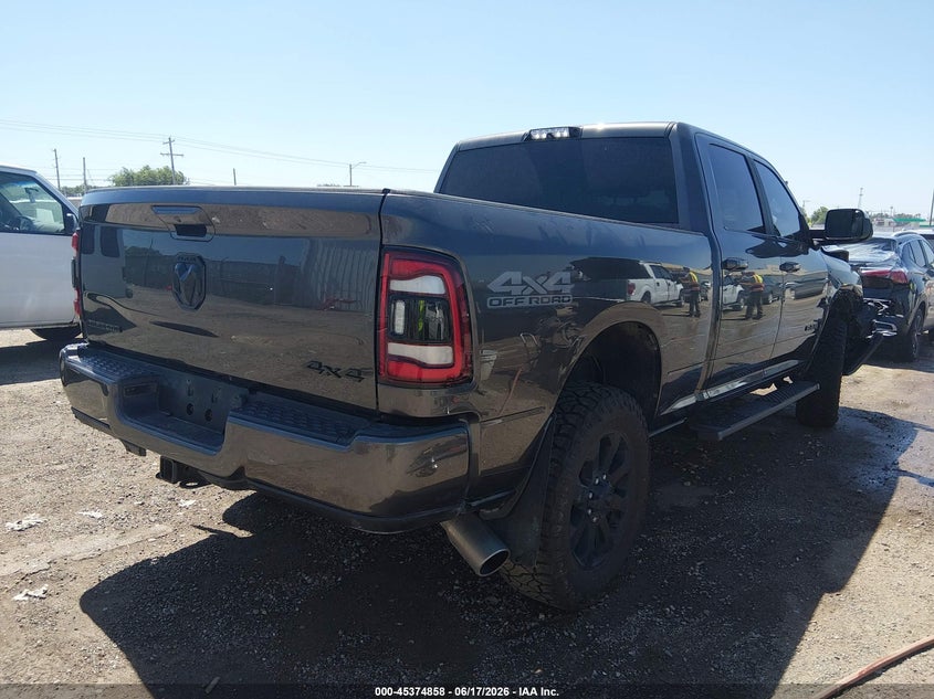 Vin: 3c6ur5dl8lg150065, lot: 45872844, ram 2500 big horn  4x4 6'4 box 20204
