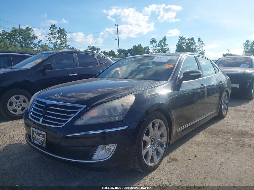 Vin: kmhgh4jh4cu050332, lot: 45872862, hyundai equus signature 20122