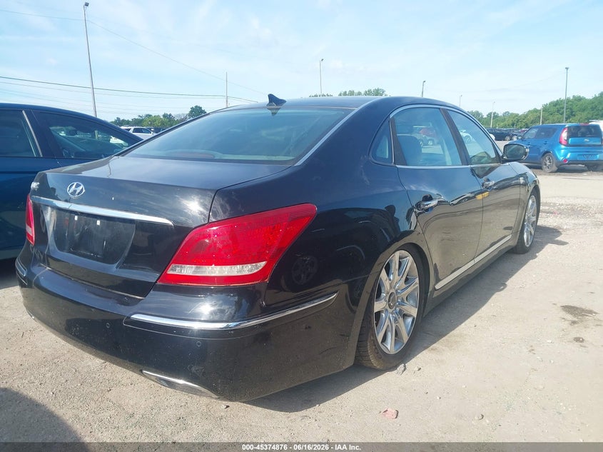 Vin: kmhgh4jh4cu050332, lot: 45872862, hyundai equus signature 20124