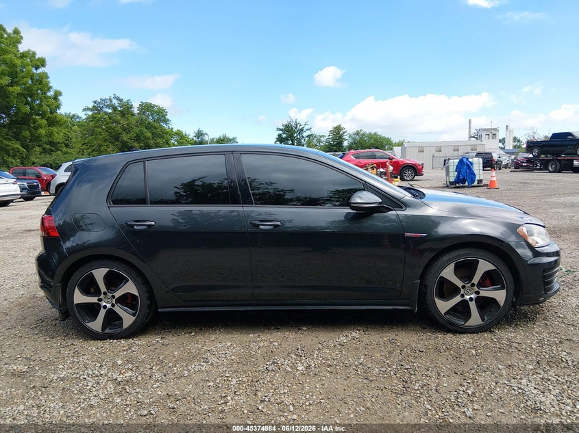 2017 Volkswagen Golf Gti Autobahn 4-Door/S 4-Door/Se 4-Door/Sport 4-Door VIN: 3VW5T7AU0HM034856 Lot: 45374884