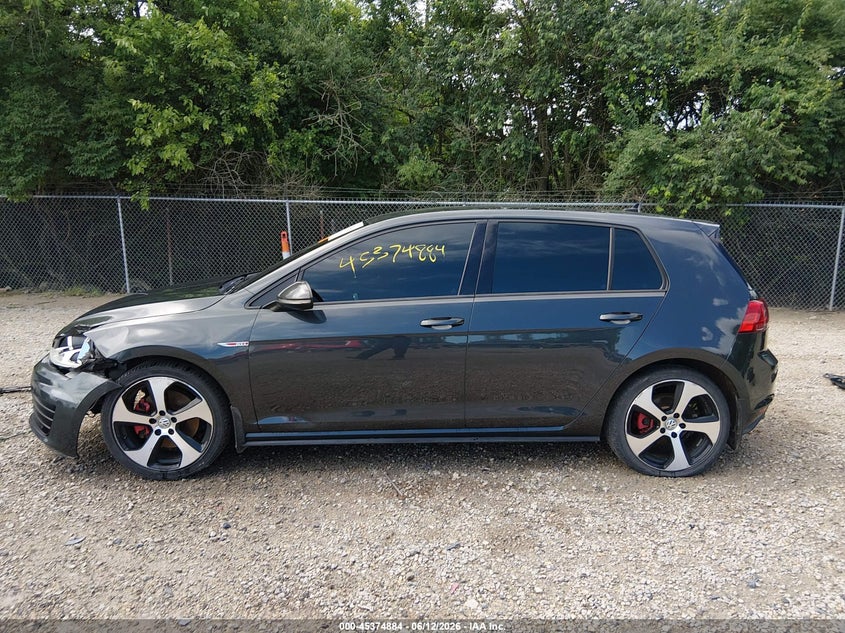 2017 Volkswagen Golf Gti Autobahn 4-Door/S 4-Door/Se 4-Door/Sport 4-Door VIN: 3VW5T7AU0HM034856 Lot: 45374884