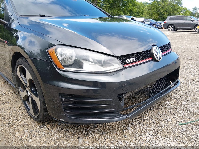2017 Volkswagen Golf Gti Autobahn 4-Door/S 4-Door/Se 4-Door/Sport 4-Door VIN: 3VW5T7AU0HM034856 Lot: 45374884