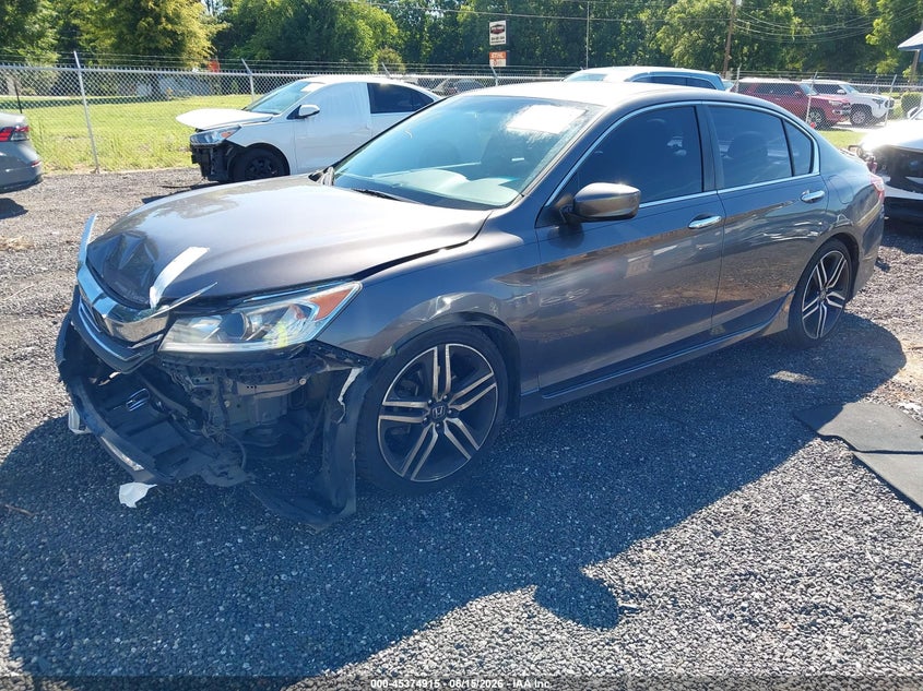 2016 Honda Accord Sport 1HGCR2F52GA095622 photo 1