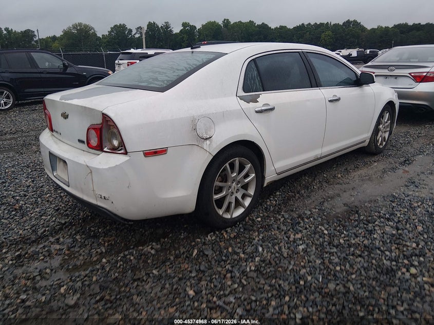2011 CHEVROLET MALIBU SEDAN 2.4L I-4 DOHC, VVT, 170HP